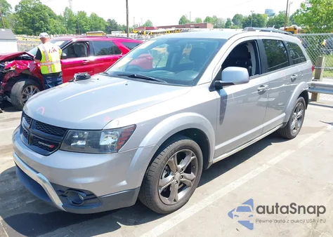 2015 Dodge Journey Crossroad из США, поврежденный, VIN 3C4PDCGG1FT692093